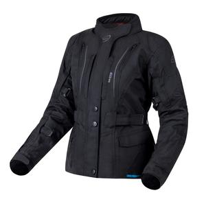 Chaqueta de moto Ozone Sahara para mujer Negro