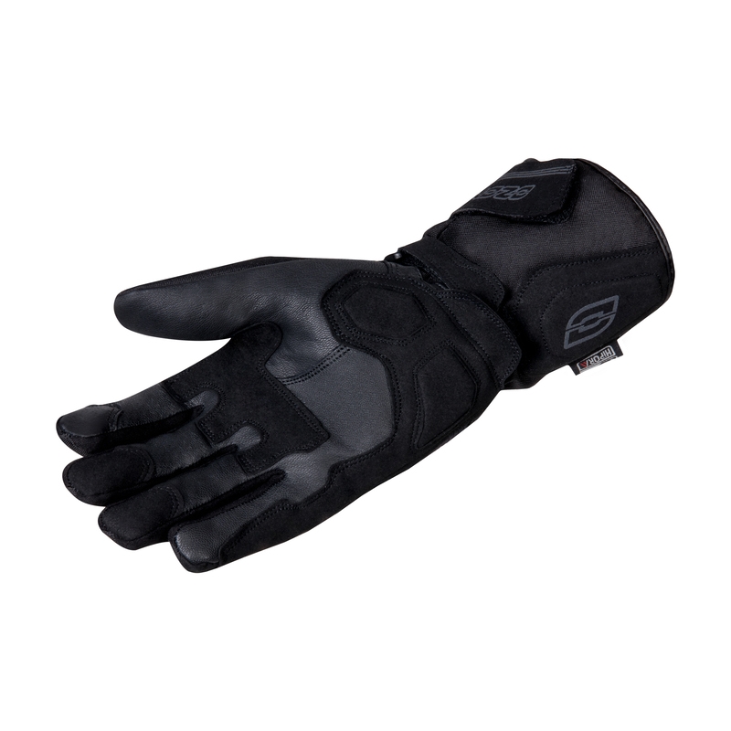 Guantes de moto Ozone Touring WP Black para mujer liquidación