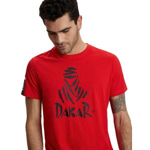 Camiseta DAKAR LOGO 1 rojo