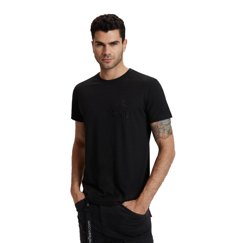 Camiseta DAKAR LOGO 4 negro