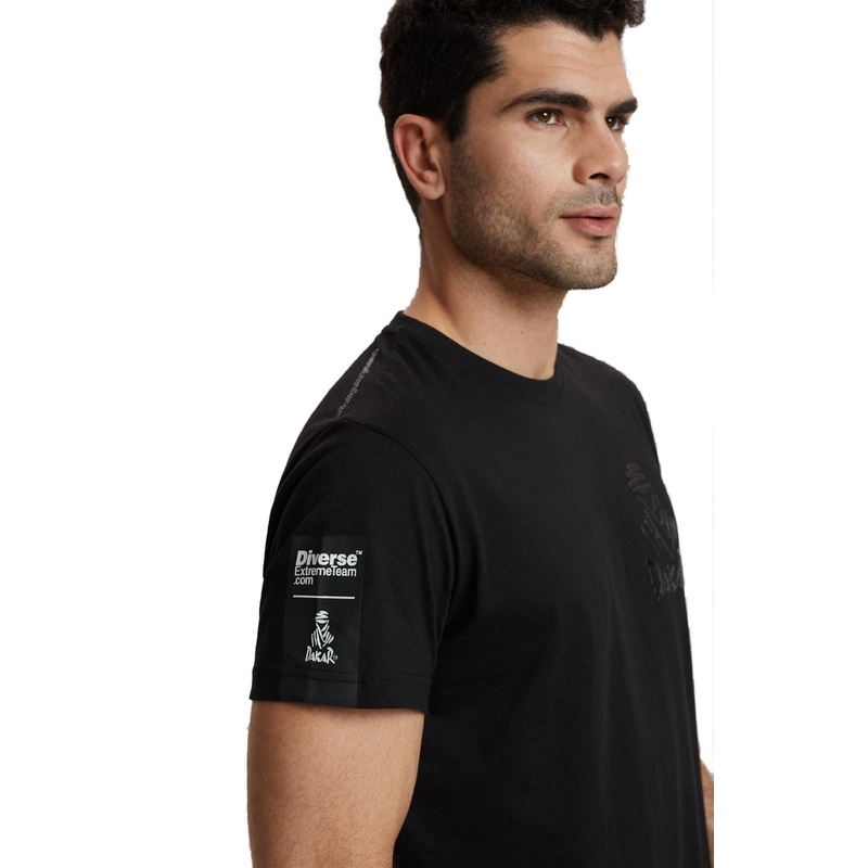 Camiseta DAKAR LOGO 4 negro