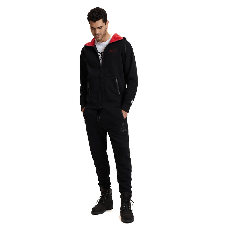 Sudadera DAKAR DKR DIRT 4 negra liquidación