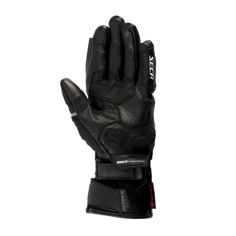 Guantes de moto para mujer SECA Compass HTX negro liquidación