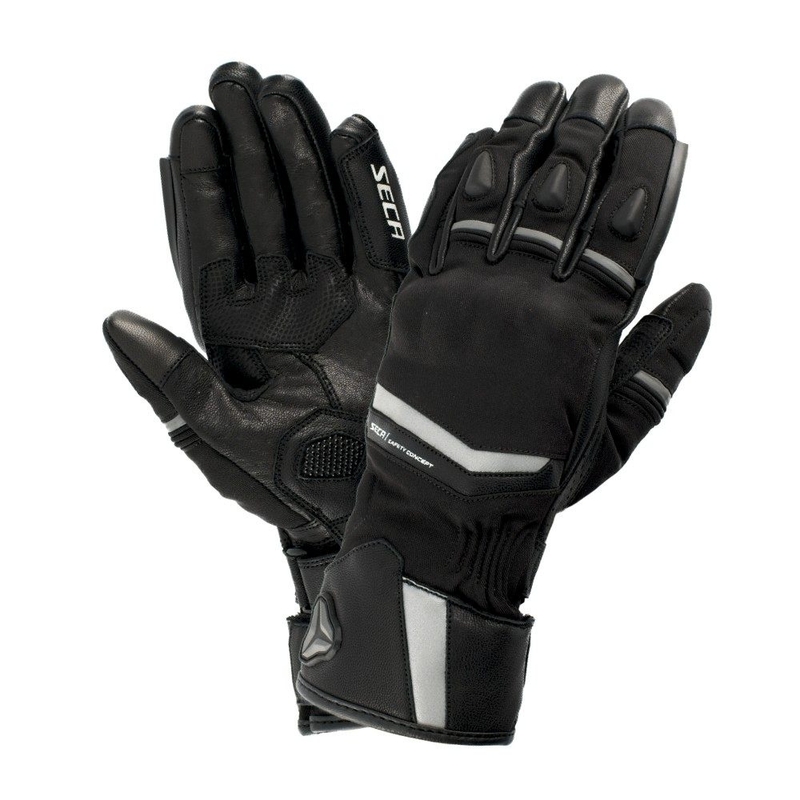 Guantes de moto para mujer SECA Compass HTX negro liquidación