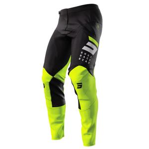 Pantalón Motocross Shot Contact Camo 2.0 negro-amarillo fluo liquidación