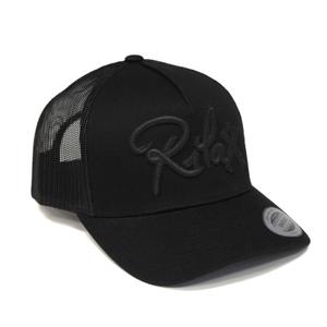 Gorra de rejilla Rilax negra