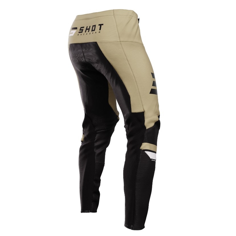 Pantalón Motocross Shot Contact Heritage Negro y Marrón liquidación