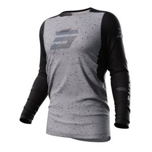 Maillot motocross Shot Contact Speck negro-gris liquidación