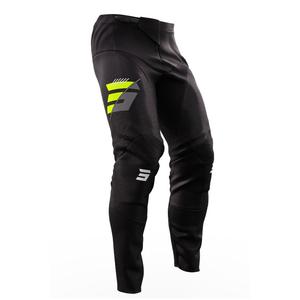 Pantalones Motocross Shot Contact Speck negro-amarillo fluo liquidación
