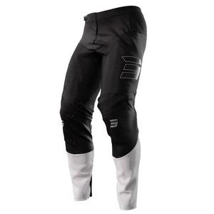 Pantalones motocross mujer Shot Contact Shelly blanco y negro liquidación