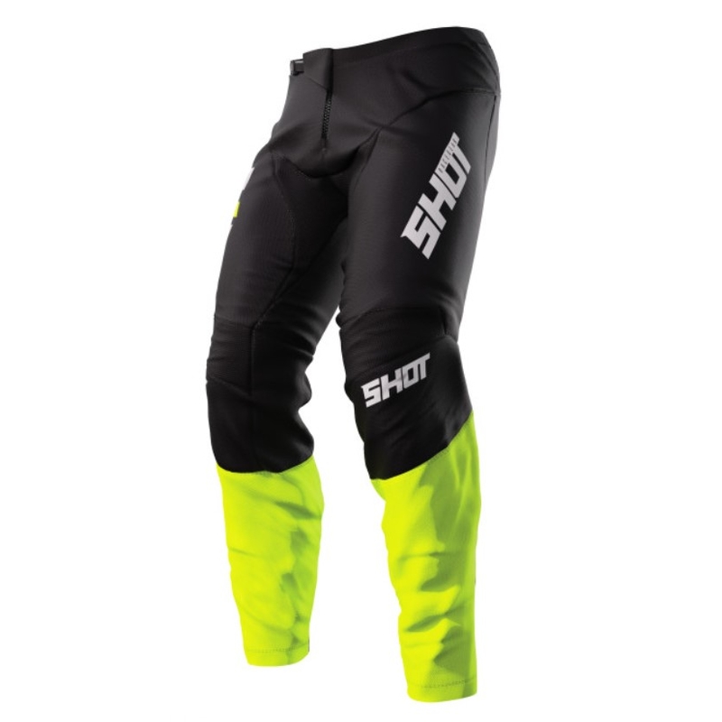 Motokrosové kalhoty Shot Devo Reflex černo-fluo žluté výprodej