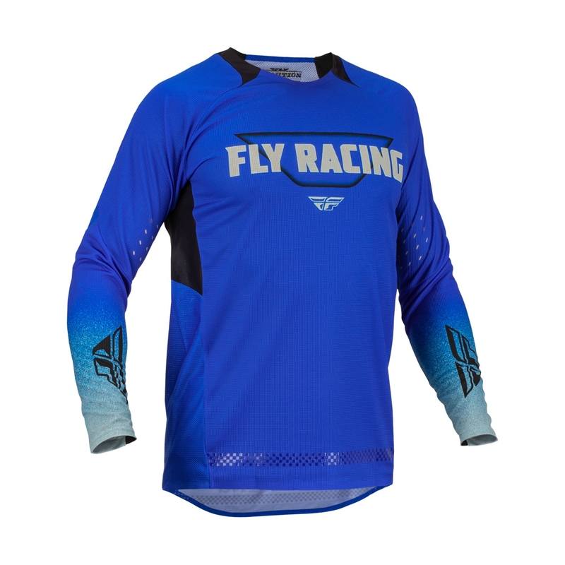 Maillot motocross FLY Racing Evolution DST. negro-azul liquidación