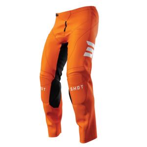Pantalones de motocross Shot Raw Escape negro-naranja en oferta liquidación
