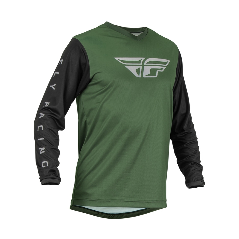 Motokrosový dres FLY Racing F-16 2023 zeleno-černý
