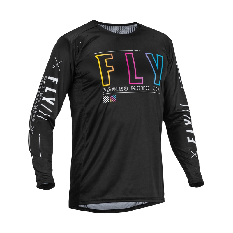 Motokrosový dres FLY Racing Lite S.E. 2023 černý výprodej