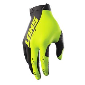 Guantes de motocross Shot Lite negro-amarillo fluo liquidación