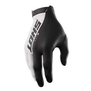 Guantes de motocross Shot Lite blanco y negro