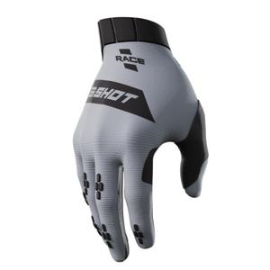 Guantes de motocross Shot Race negro-gris