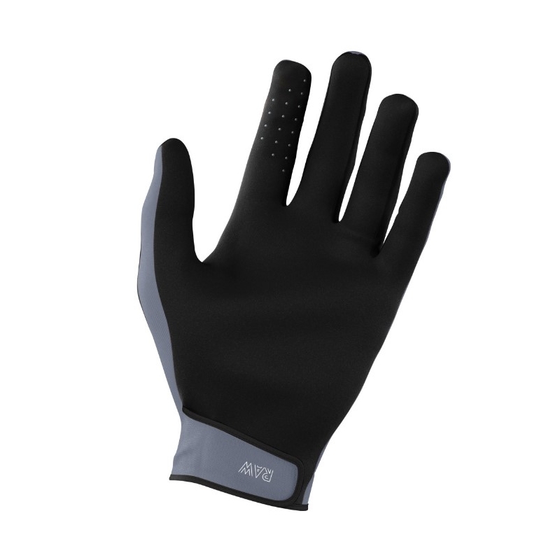 Guantes de motocross Shot Raw negro-blanco-gris liquidación