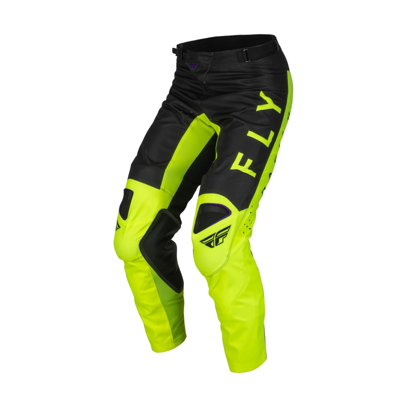 Motokrosové kalhoty FLY Racing Kinetic Kore fluo žluto-černé výprodej
