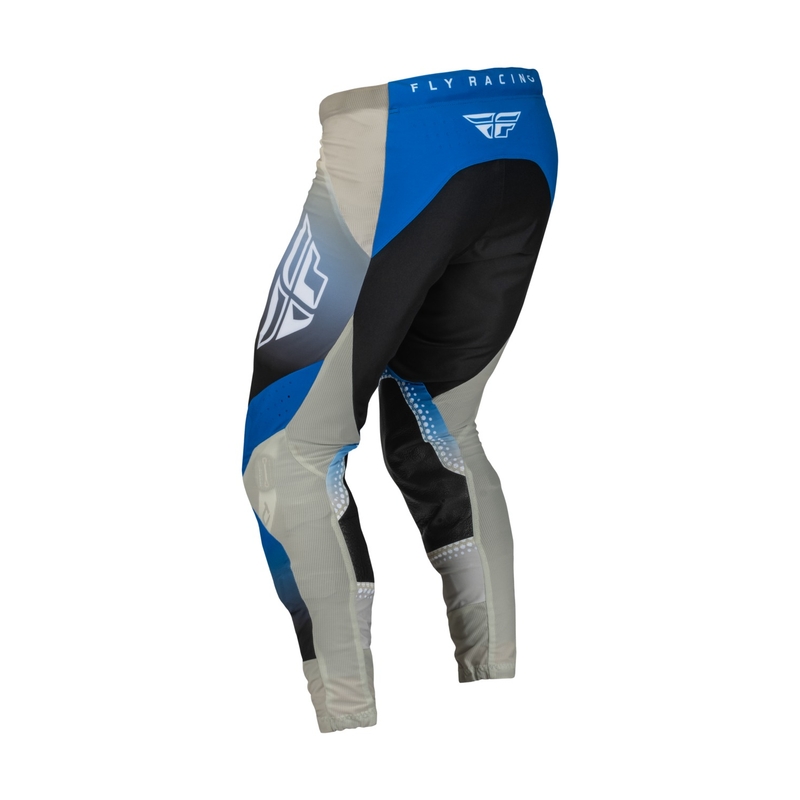 Pantalones motocross FLY Racing Lite 2023 azul-gris-negro liquidación