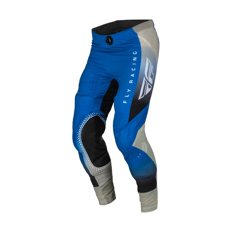 Pantalones motocross FLY Racing Lite 2023 azul-gris-negro liquidación