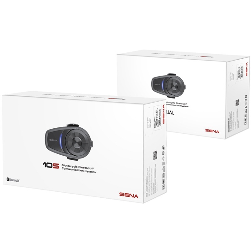 Juego de 2 auriculares manos libres Bluetooth SENA 10S
