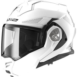 Casco de moto plegable LS2 FF901 Advant X Solid Blanco