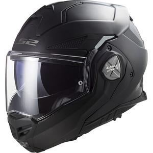 Casco de moto plegable LS2 FF901 Advant X Solid Black Matte