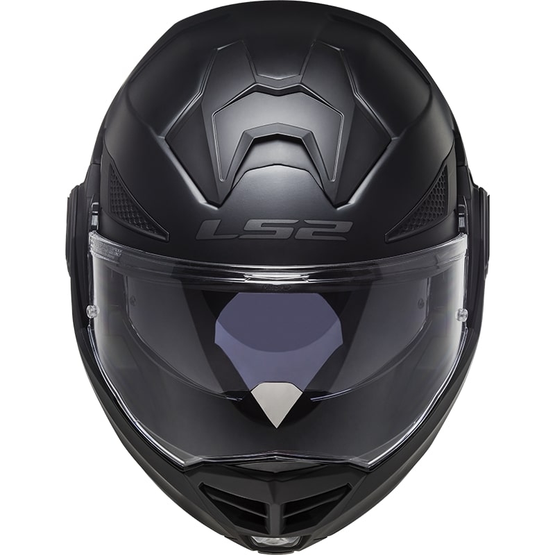 Casco de moto plegable LS2 FF901 Advant X Solid Black Matte