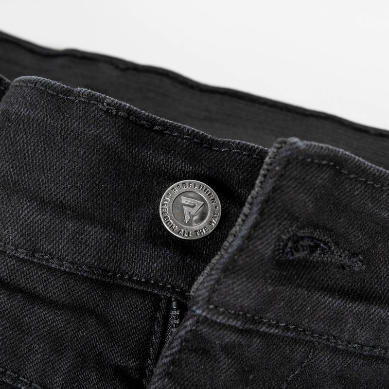 Vaqueros Rebelhorn Ash Black para mujer liquidación