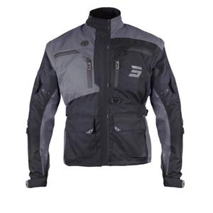 Chaqueta de moto Shot Racetech Negro-Gris