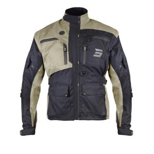 Chaqueta de moto Shot Racetech Negra y Marrón liquidación
