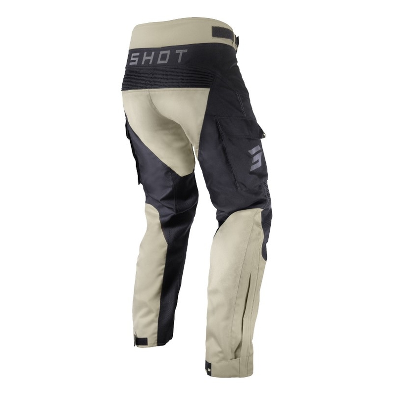 Pantalón de moto Shot Racetech Negro y Beige liquidación
