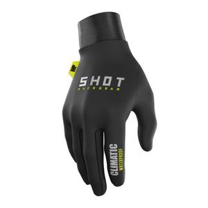 Guantes de motocross Shot Climatic 3.0 negro-amarillo fluo