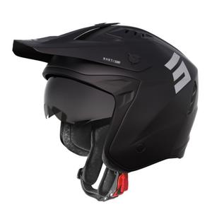 Casco Moto Shot Jump Negro Mate