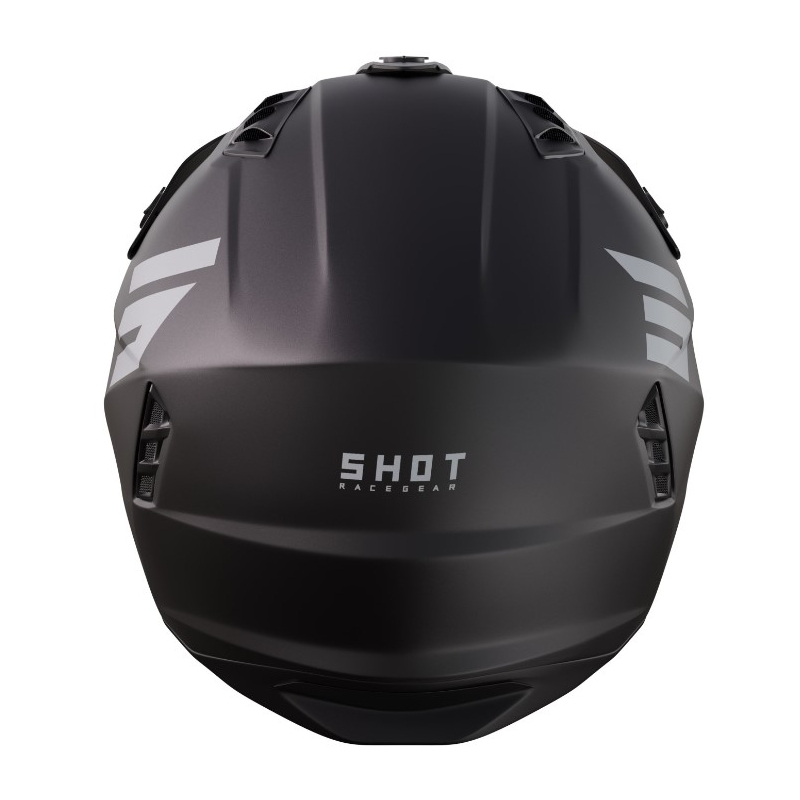 Casco Moto Shot Jump Negro Mate