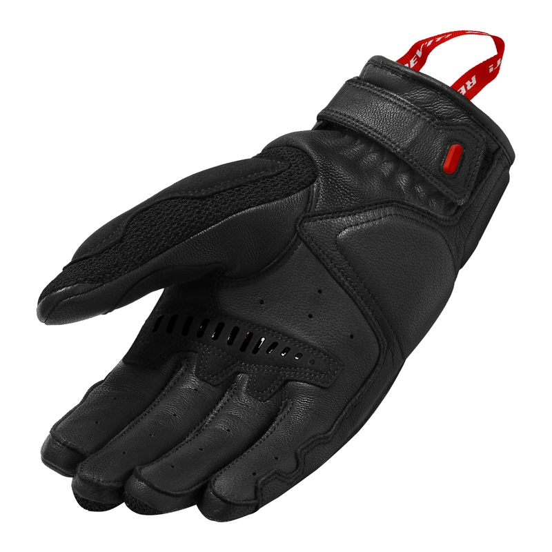 Guantes de moto Revit Duty rojo y negro liquidación