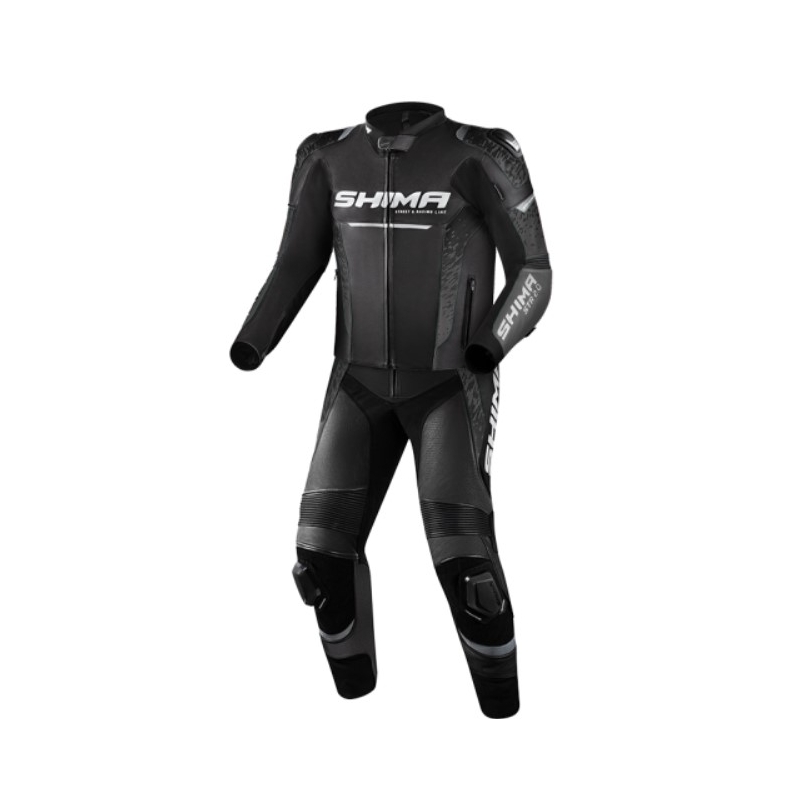 Mono de moto Shima STR 2.0 negro-gris