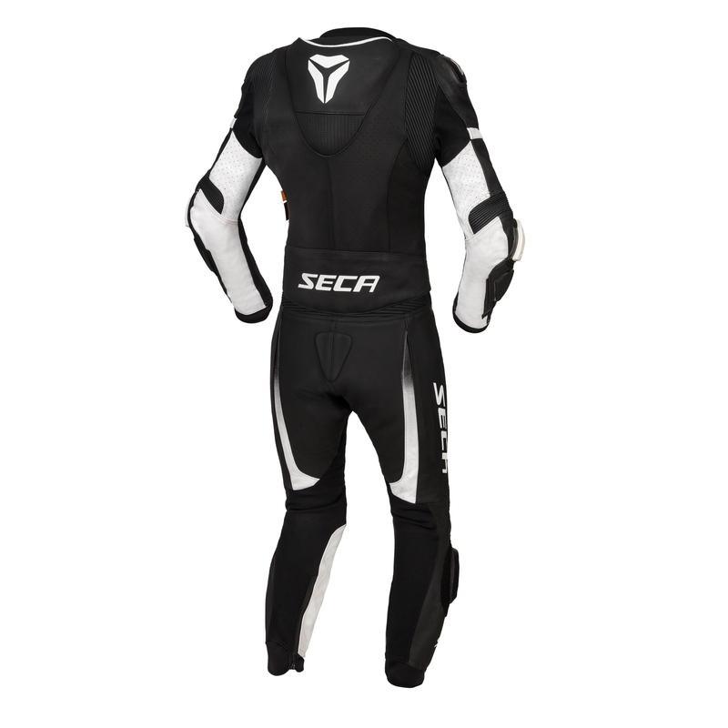 Mono de moto mujer SECA SRS II negro-blanco en oferta liquidación