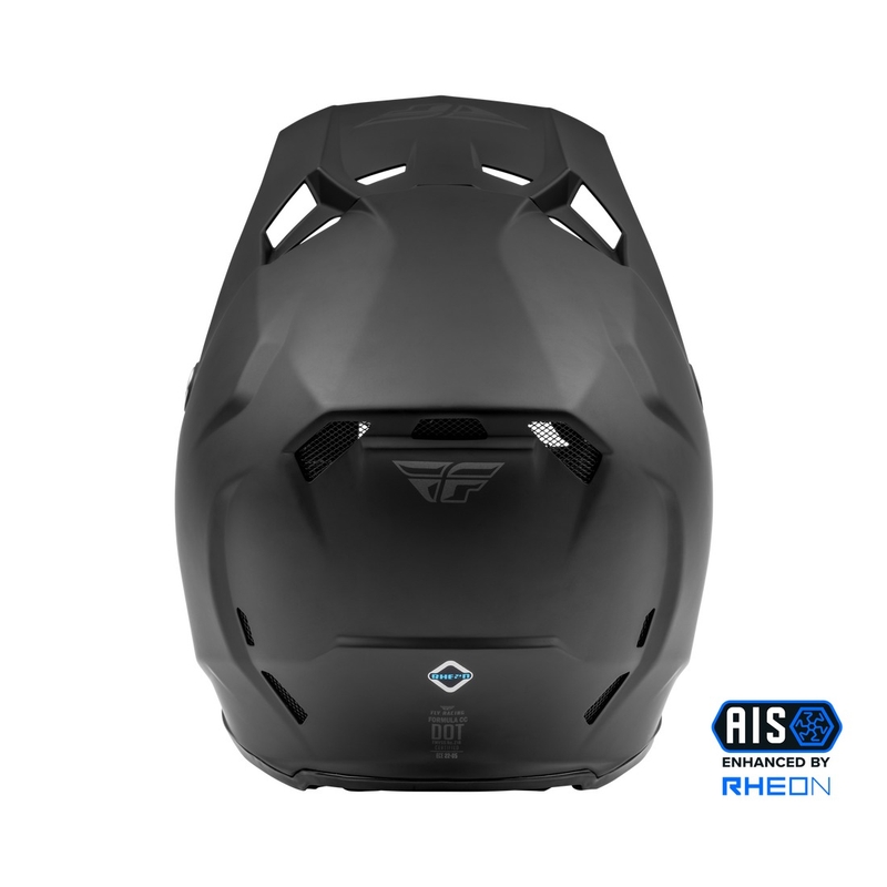 Casco motocross FLY Racing Formula Sólido negro mate