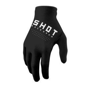 Guantes de motocross infantiles Shot Raw Kid negro liquidación