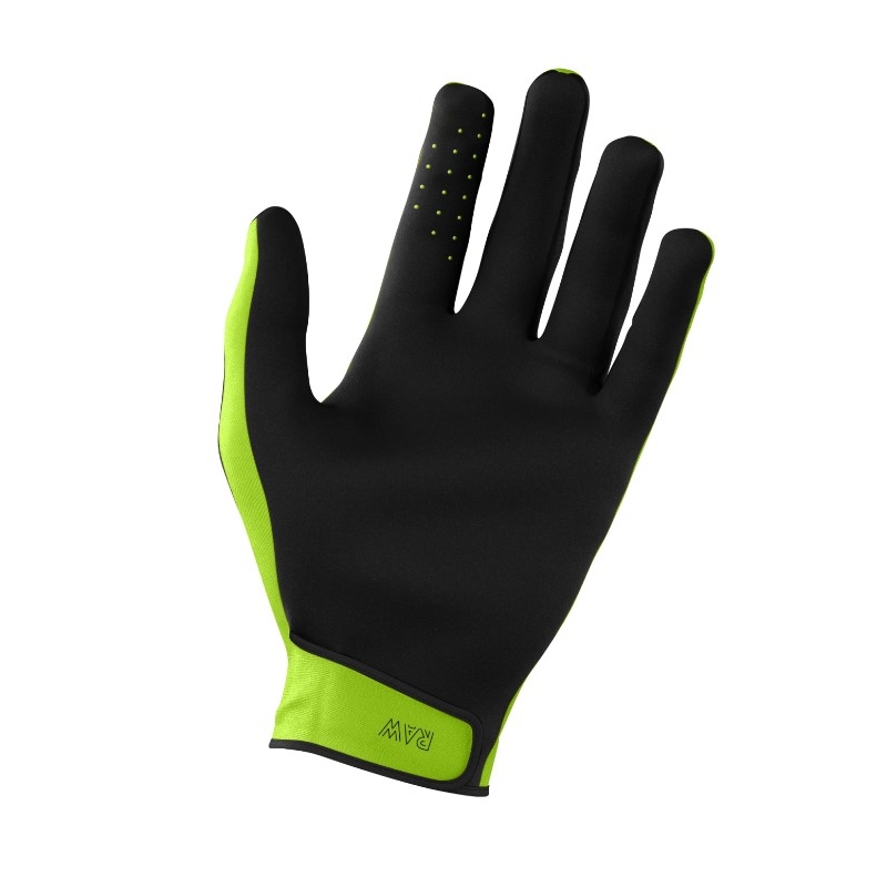Guantes de motocross para niños Shot Raw Kid verde liquidación