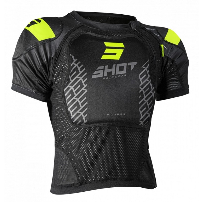Protector corporal infantil Shot Trooper negro