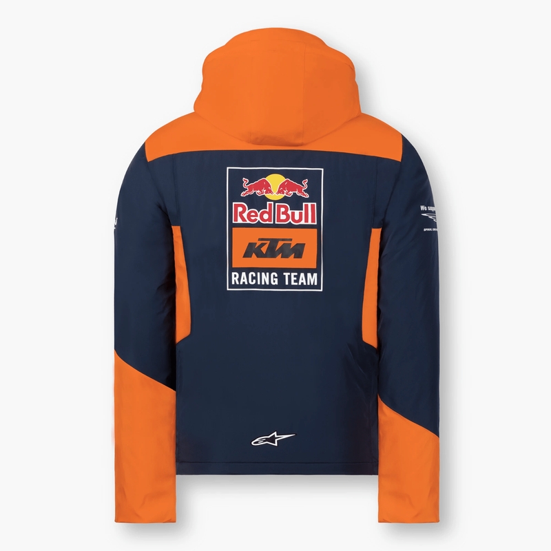 Chaqueta de invierno KTM Red Bull azul-naranja