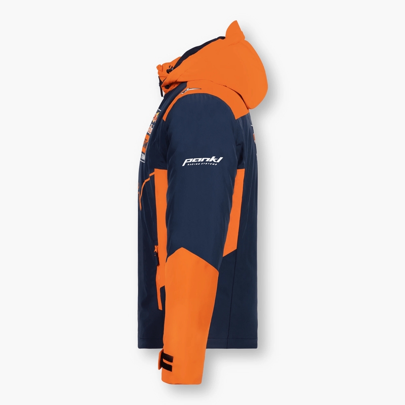 Chaqueta de invierno KTM Red Bull azul-naranja