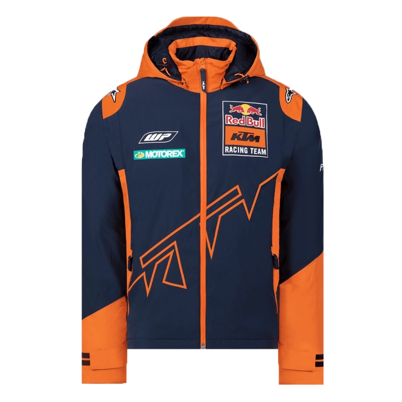Chaqueta de invierno KTM Red Bull azul-naranja