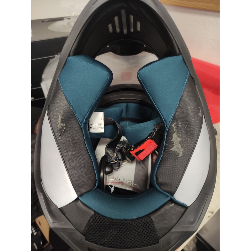 Casco de enduro MT Synchrony Duosport SV negro - grado II