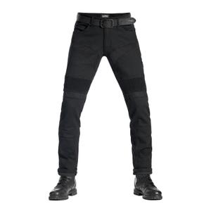 Vaqueros de moto PANDO MOTO KarlDo Slim negro liquidación