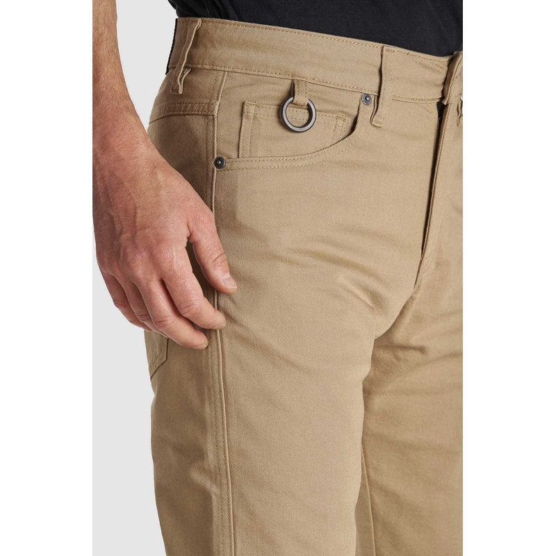 Vaqueros PANDO MOTO Robby Slim beige liquidación